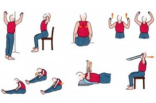 fiziniai pratimai dėl krūtinės osteochondrozės